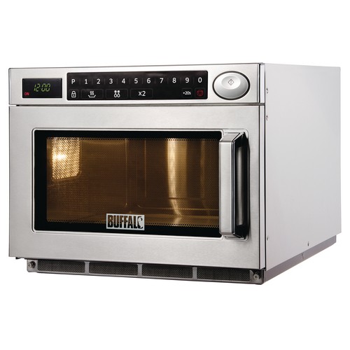 Buffalo Programmable Commercial Microwave Oven 1850W